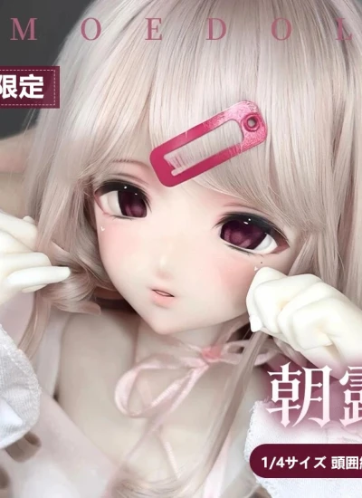 期間限定 ドールヘッド【朝露&初凝】樹脂 レジンヘッド 1/4サイズ 球体関節人形用 BJD