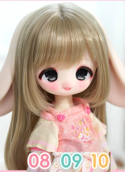 【期間限定】ドール用ヘッドのみ 08/09/10ヘッド 三挿六 1/6サイズ 球体関節人形 BJD用