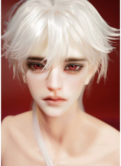 ドール用ヘッド「 陆 Lu ｣  70cm/75cm ボディ用 球体関節人形用 BJD用 【夜莺自制】