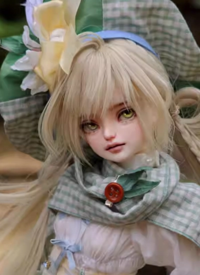 【期間限定】ドール用ヘッド「RED｣  1/4サイズボディ用 球体関節人形用 BJD用 【黄昏猫人形社】