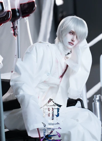 ドール用服 ホワイト Rc70-255 Destiny 命运(ming yun) 用服 男の子用 76cm用 球体関節人形用 BJD用