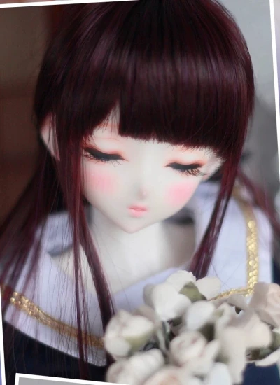 ZmoeDoll BJD Head Sleeping Lu Head for 1/4 Ball-jointed doll