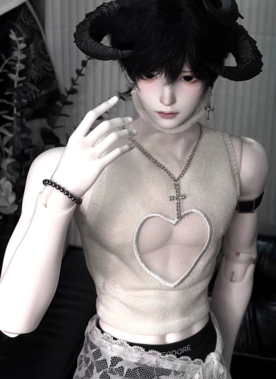 Windy BJD Clothes Tank Top Pants Hat for 70cm/73cm/75cm/77cm Size Ball Jointed Doll