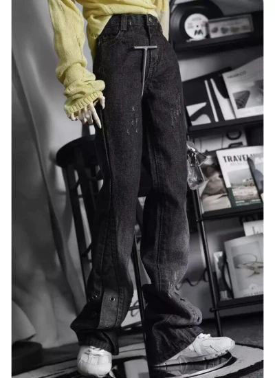 ドール用服 ズボン ブルー ブラック  ID75/YC77/Loongsoul73/70cmサイズ 球体関節人形用 BJDDOLL