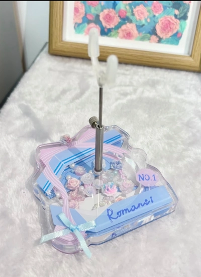 ドール用スタンド 股支え ブルーピンク 1/6 1/8 1/12 ob11 阿巳ボディサイズ人形用 BJD