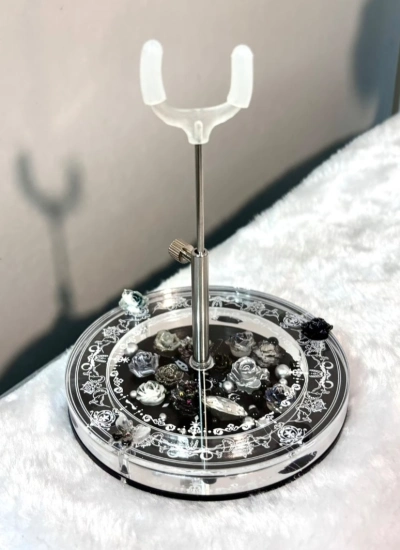 ドール用スタンド 股支え 腰挟み ブラック 1/6 1/8 1/12 ob11 阿巳ボディサイズ人形用 BJD