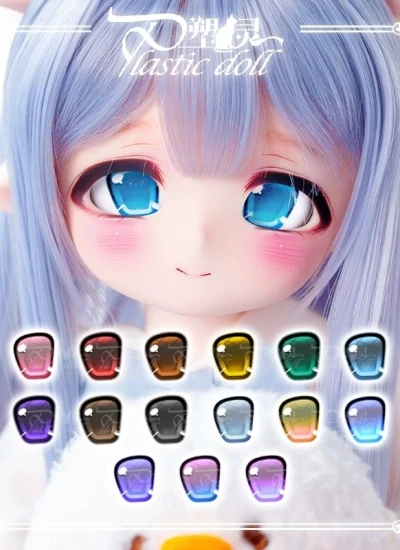 ドール用アイ マンガアイ レジンアイ グラスアイレッド グリーン ブルー パープル『宝石匣』14mm/16mm/18mm/20mm/22mm BJD用