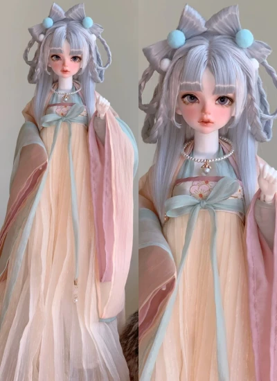 BJD Wig [Xuan Ji] Ancient Style Wig for 1/6 1/4 1/3 Ball-jointed Doll