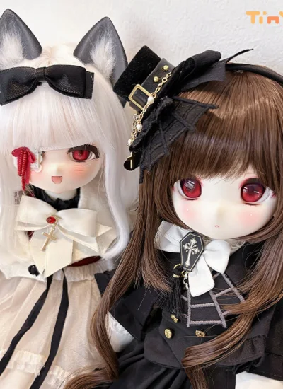 2セット限定 公式在庫 MJDドールフルセット Twilicht kitty・Cassandra 卡珊德拉＋吸血鬼伯爵-潘多拉（Pandora）天使体 27.5cm ホワイト肌 機械関節人形