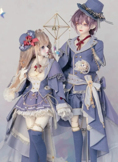 【期間限定】ドール用服 ドレス MSD/大MSD/ぽっちゃりMSDサイズ人形用  女の子用 男の子用 BJD用