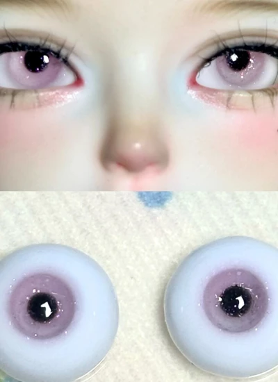 ドール用アイ 樹脂 レジン ピンク/ブルー 12mm/14mm/16mm BJD