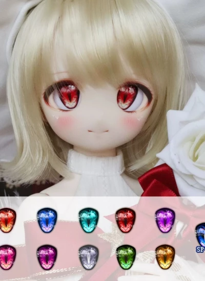 ドール用アイ マンガアイ【恋人】アクリルアイ 10mm/12mm/14mm/16mm/18mmサイズ人形用 BJD/MDD/DD/tinyfox/ob11用