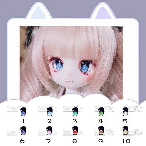 ドール用アイ マンガアイ【十字星】アクリルアイ 10mm/12mm/14mm/16mm/18mmサイズ人形用 BJD/MDD/DD/tinyfox/ob11/gsc用