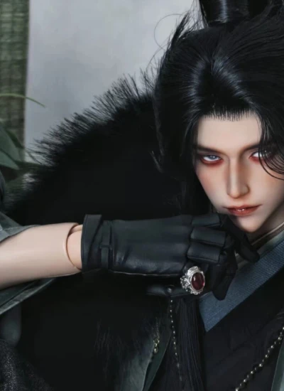 ドールヘッド 「简宁」 75cm マッスルMSDサイズ用 ドール用 球体関節人形 BJD【moridoll】