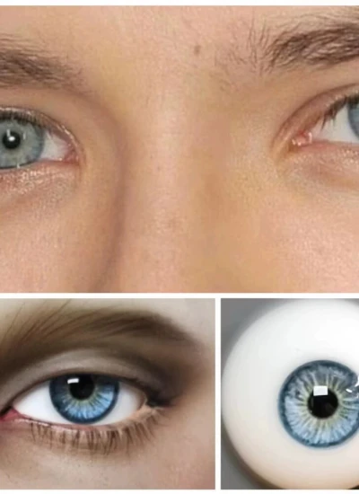 ドール用アイ zcシリーズ 石膏アイ リアル風 ブルー系 8mm/10mm/12mm/14mm/16mm/18mmサイズ BJD用