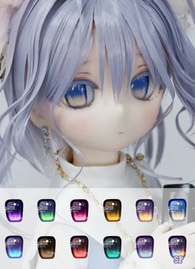 ドール用アイ マンガアイ【沉星】アクリルアイ 10mm/12mm/14mm/16mm/18mmサイズ人形用 BJD/MDD/DD/tinyfox/ob11用