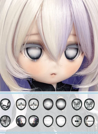 ドール用アクリルアイ 昆虫信号塔】昆虫シグナルタワー 水転写式アイデカール 10mm/12mm/14mm/16mm/18mm/20mmサイズ人形用 BJD/MDD/熊妹/ob11用