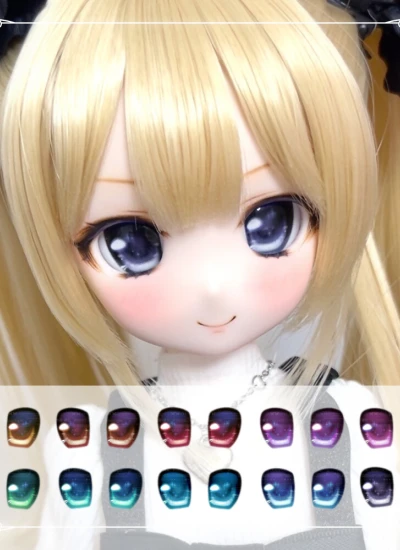 ドール用アイ マンガアイ【注視】アクリルアイ 10mm/12mm/14mm/16mm/18mm/20mm/22mm/24mmサイズ人形用 BJD/MDD/DD/KUMAKO/ob11/光魇双生用