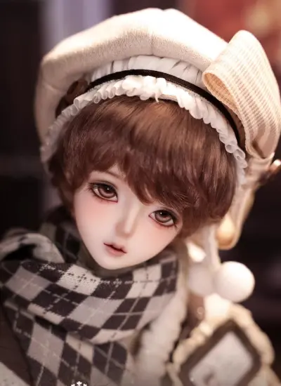 ドール本体 炉辺書影シリーズ・珀尔pearl 47cm 男の子 1/4サイズ 球体関節人形 BJD