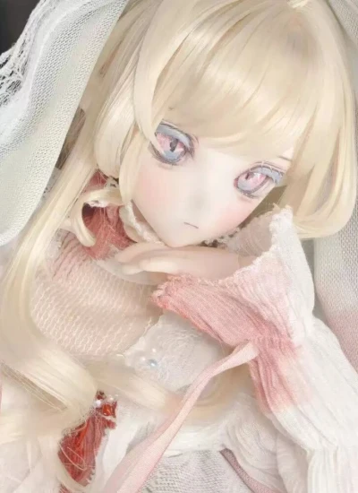 ドール用ヘッド 小光（xiao guang）二次元ヘッド 1/4サイズ 球体関節人形用 BJD用 衔蝉挂印