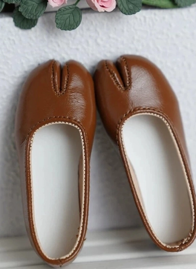 ドール用お靴  ベージュ ブラウン レッド ピンク ブラック  女の子用 MSDサイズ人形用 球体関節人形用 BJD用