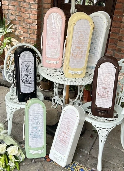 ドール用バッグ 外出バッグ【百合之春】ホワイト ピンク ブラック グリーン ブラウン イエロー お出かけバッグ リュックサック 斜め掛け 1/4 MSD/MDDサイズ通用 球体関節人形用 BJD