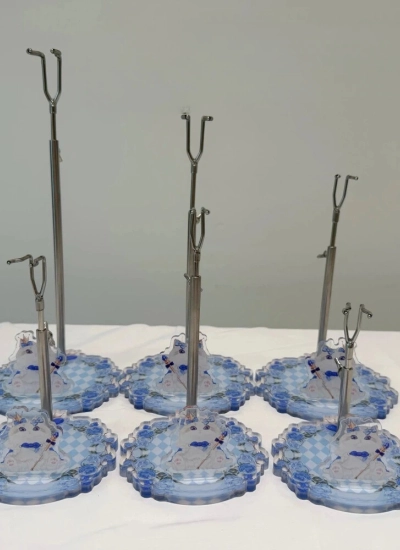 ドール用スタンド 首挟み式スタンド 1/5  MSD YOSD MiniYOSD 1/8サイズ人形用 BJD　