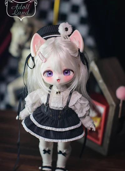 【期間限定】ドール用ヘッド【奶芙学院-咔咔 KaKa 】ヘッド 三插六 23cmボディ用 球体関節人形用 BJD用