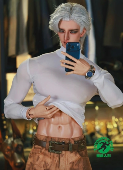 ドール用服 インナー ハイネック ブルー ホワイト ブラック ブラウン オリーブ  75-77cm級サイズ 球体関節人形用 BJD用