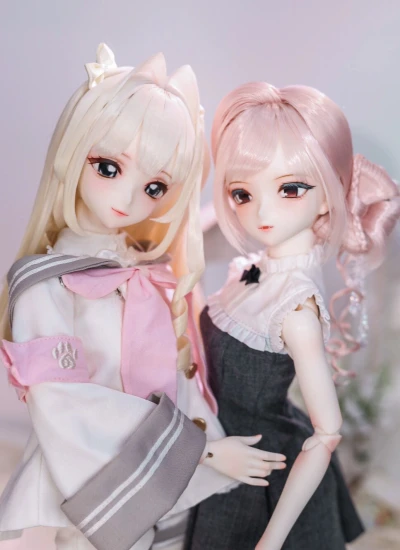 【数量限定】【MILO x Dolleydoll 】ドール用ヘッド+公式顔メイク 16&17ヘッド  球体関節人形用 BJD用