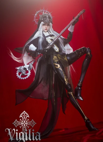 ドール用武器+ハンドパーツ Vigilia用 70cm女用 球体関節人形 BJD