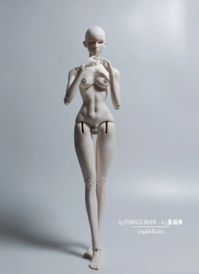 ドール用ボディ 65基礎体  65Femal Body  女の子 球体関節人形用 BJD用