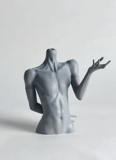 ドール用バストスタンド G01 男の子用 1/4サイズ 球体関節人形用 BJD用