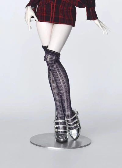 ドール用お靴 ハイヒール シルバー ピンク ブラック レッド ホワイト MSDサイズ人形用 球体関節人形用 BJD用