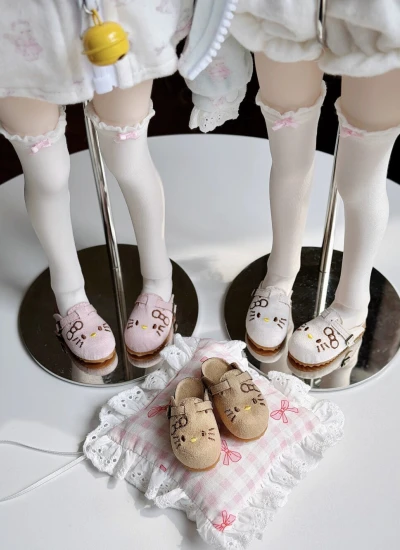 ドール用お靴 ビルケン ブラウン ピンク ベージュ MSDサイズ人形用 球体関節人形用 BJD用