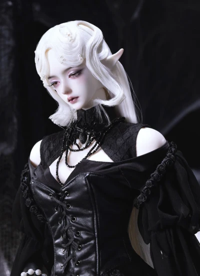 【数量＆期間限定】ドールフルセット (公式顔メイクなし) (ホラガイ冠なし)  回音半眠SP Echo SP 70cm/71cm 女の子 球体関節人形 BJD