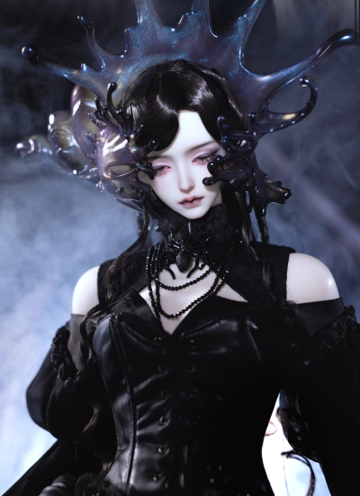 【数量＆期間限定】ドール豪華フルセット(ホラガイ冠付き版) (公式顔メイクなし) + 回音半眠SP Echo SP 70cm/71cm 女の子 球体関節人形 BJD