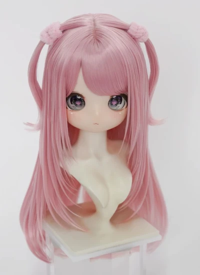BJD ドール用ウィッグ ゴールド ホワイト ブラウン パープル グリーン ピンク グレー ブラックレッド ブルー SDサイズ人形用