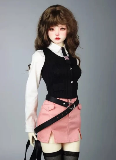 BJD Clothes Sweet Cool Shirt Skirt Coat for 1/3 Ball-jointed Doll