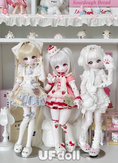 ドールヘッド 小舟ヘッド 1/4サイズ 球体関節人形用 BJD用