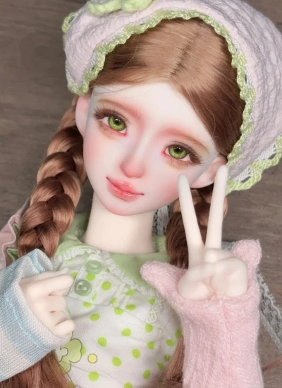 ドール用ヘッド ｢叶之夏｣ レジン製 1/4サイズボディ用 球体関節人形 BJD用