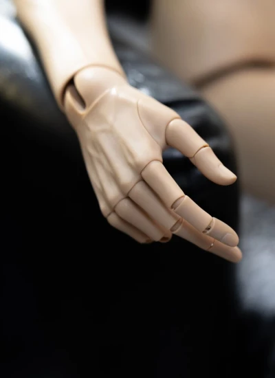 ドール用関節ハンド DK70薄肌体用 男の子用 短い爪 球体関節人形用 BJD用 DS16-5