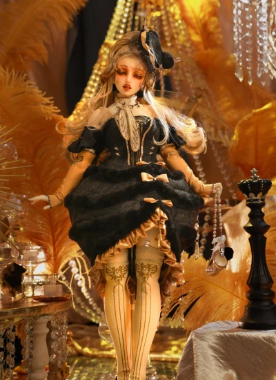正式販売 ドールフルセット ｢梅琳達 MeiLinDa｣ 油画体 女の子 1/3サイズ 球体関節人形 BJD