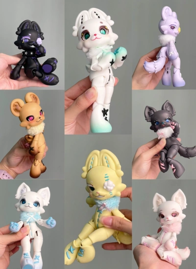 BJD ブラインドボックス UMA 1ピース 1/12 シングルボックス Blind Box