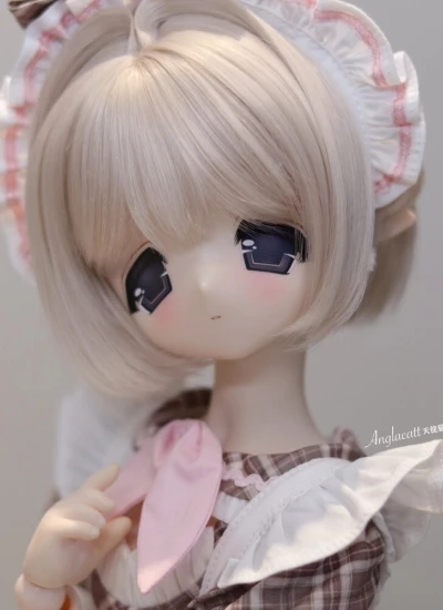 【期間限定】ドール用ヘッド meowヘッド  PVC 三挿四 1/4ボディ用 球体関節人形用 MJD用