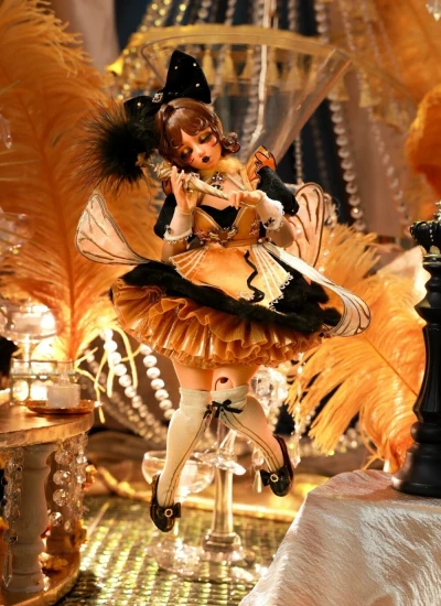 正式販売 ドールフルセット ｢帕梅拉‌ Pamela‌｣ 油画体 女の子 1/4サイズ 球体関節人形 BJD