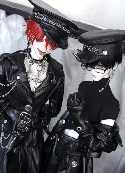 期間限定 ドールヘッド/ボディ ｢真也 & 寺無｣ 男 特四 高瘦体 1/4サイズ 球体関節人形 BJD【姬尤尤自制 GYOYO X NAO】