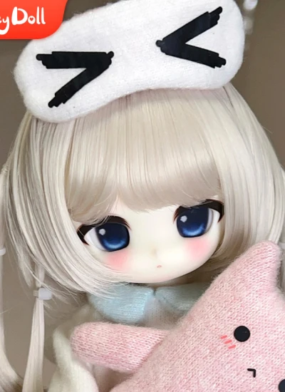 BJD Head 14 Miao Miao & 15 Meow Meow Head 1/3 Head for 1/6 Body Ball-jointed doll