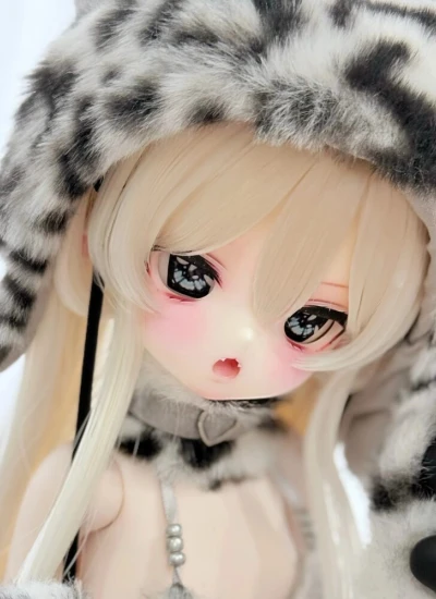 【期間限定】ドール用ヘッド 【汪呜/困喵/嗷包】ヘッド三挿四 1/4ボディ用 球体関節人形用 BJD用 【困猫自制】