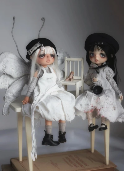 BrokenMad Studio Doll BJD Head Noone for 1/6 /OB22/OB24 Ball-jointed doll